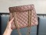 Valentino Rockstud Spike Medium Bag in Poudre Nappa Leather