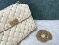 Valentino Rockstud Spike Medium Bag in White Nappa Leather