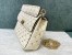 Valentino Rockstud Spike Medium Bag in White Nappa Leather