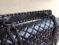 Valentino Rockstud Spike Large Bag in Black Crinkled Nappa Leather