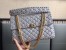 Valentino Rockstud Spike Large Bag in Pale Blue Nappa Leather