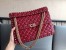 Valentino Rockstud Spike Large Bag in Red Nappa Leather