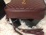 Saint Laurent Lou Camera Bag in Bordeaux Quilted Leather