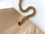 Saint Laurent Envelope Small Bag In Beige Grained Leather