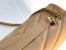 Saint Laurent LouLou Small Chain Bag In Beige Quilted Calfskin