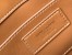 Saint Laurent Manhattan Mini Shoulder Bag in Brown Calfskin