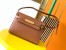 Saint Laurent Manhattan Small Shoulder Bag in Brown Calfskin