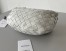 Bottega Veneta Jodie Mini Bag in White Intrecciato Lambskin
