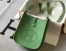 Hermes Mini Evelyne 16 Amazone Bag in Vert Cypres Clemence Leather