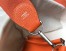 Hermes Evelyne III 29 Bag in Orange Clemence Leather