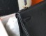Hermes Kelly 28cm Retourne Bag in Black Clemence Leather with GHW