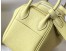 Hermes Lindy Mini Bag in Jaune Poussin Clemence Leather with GHW