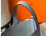 Hermes Picotin Lock 12 Bag in Blue Lin Clemence Leather with GHW
