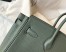 Hermes Birkin 25cm Bag in Vert Amande Clemence Leather with GHW