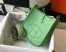 Hermes Mini Evelyne 16 Amazone Bag in Vert Cypres Clemence Leather