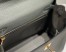 Hermes Kelly 25cm Retourne Bag in Gris Meyer Clemence Leather with GHW