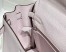 Hermes Kelly 25cm Retourne Bag in Mauve Pale Clemence Leather with GHW