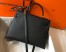 Hermes Kelly 32cm Sellier Bag in Black Epsom Leather with GHW