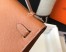 Hermes Kelly Pochette Clutch In Gold Epsom Leather