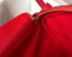Hermes Lindy 30cm Bag in Red Clemence Leather with GHW
