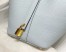 Hermes Picotin Lock 12 Bag in Blue Brume Clemence Leather with GHW
