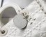 Dior Lady D-Joy Medium Bag In White Calfskin with Diamond Motif
