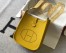 Hermes Mini Evelyne 16 Amazone Bag in Yellow Clemence Leather