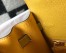 Hermes Kelly 25cm Retourne Bag in Yellow Clemence Leather with GHW