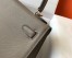 Hermes Kelly 28cm Sellier Bag in Gris Asphalt Epsom Leather with GHW