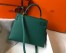 Hermes Kelly 28cm Sellier Bag in Malachite Epsom Leather with GHW