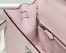 Hermes Kelly 28cm Sellier Bag in Mauve Pale Epsom Leather with PHW