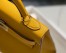 Hermes Kelly 28cm Sellier Bag in Yellow Epsom Leather with GHW
