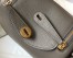 Hermes Lindy Mini Bag in Etain Clemence Leather with GHW