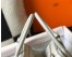 Hermes Lindy 30cm Bag in Pearl Grey Clemence Leather with GHW