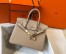 Hermes Birkin 30cm Bag in Trench Clemence Leather with GHW