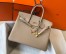 Hermes Birkin 35cm Bag in Trench Clemence Leather with GHW