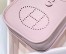 Hermes Mini Evelyne 16 Amazone Bag in Mauve Pale Clemence Leather
