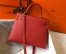 Hermes Kelly 28cm Sellier Bag in Red Epsom Leather with GHW