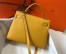 Hermes Kelly 32cm Sellier Bag in Yellow Epsom Leather with GHW
