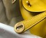 Hermes Lindy Mini Bag in Yellow Clemence Leather with GHW