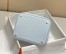 Hermes Picotin Lock 18 Bag in Blue Brume Clemence Leather with GHW