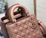 Dior Lady Dior Medium Bag in Blush Ultramatte Cannage Calfskin