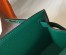 Hermes Kelly Pochette Clutch In Malachite Epsom Leather