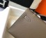 Hermes Kelly Pochette Clutch In Taupe Epsom Leather