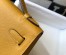 Hermes Kelly Pochette Clutch In Yellow Epsom Leather