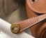 Hermes Lindy Mini Bag in Gold Clemence Leather with GHW