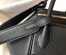 Hermes Lindy 26cm Bag in Black Clemence Leather with GHW