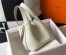 Hermes Picotin Lock 18 Bag in Craie Clemence Leather with GHW