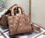 Dior Small Lady Dior My ABCDior Bag In Blush Ultramatte Calfskin
