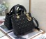 Dior Lady Dior Medium Bag in Black Cannage Lambskin